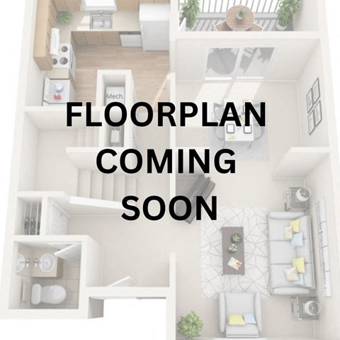 a floor plan for a coming soon apartment